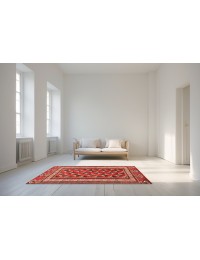 Rot Persien Perserteppich  200 x 130 cm