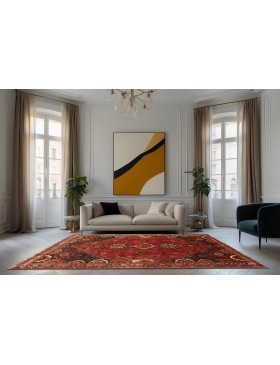 Red  Persia Persian Rug  332 x 217 cm