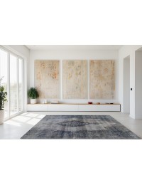 Blu Persiano Tappeto Vintage 273 x 286 cm - view 4