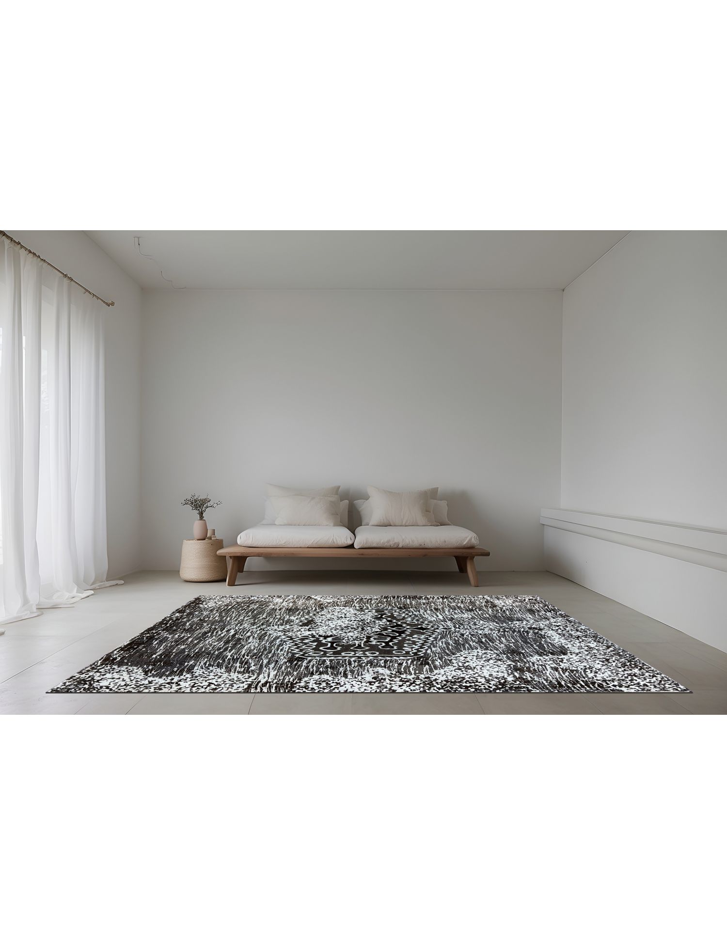 Vintage teppe   220 x 167 cm