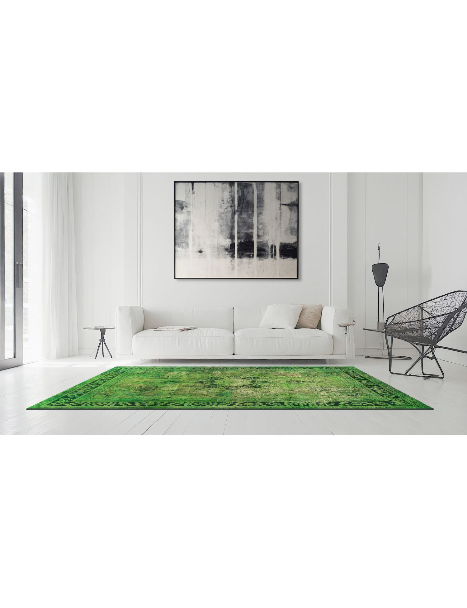 Tappeto Vintage  verde <br/>287 x 195 cm