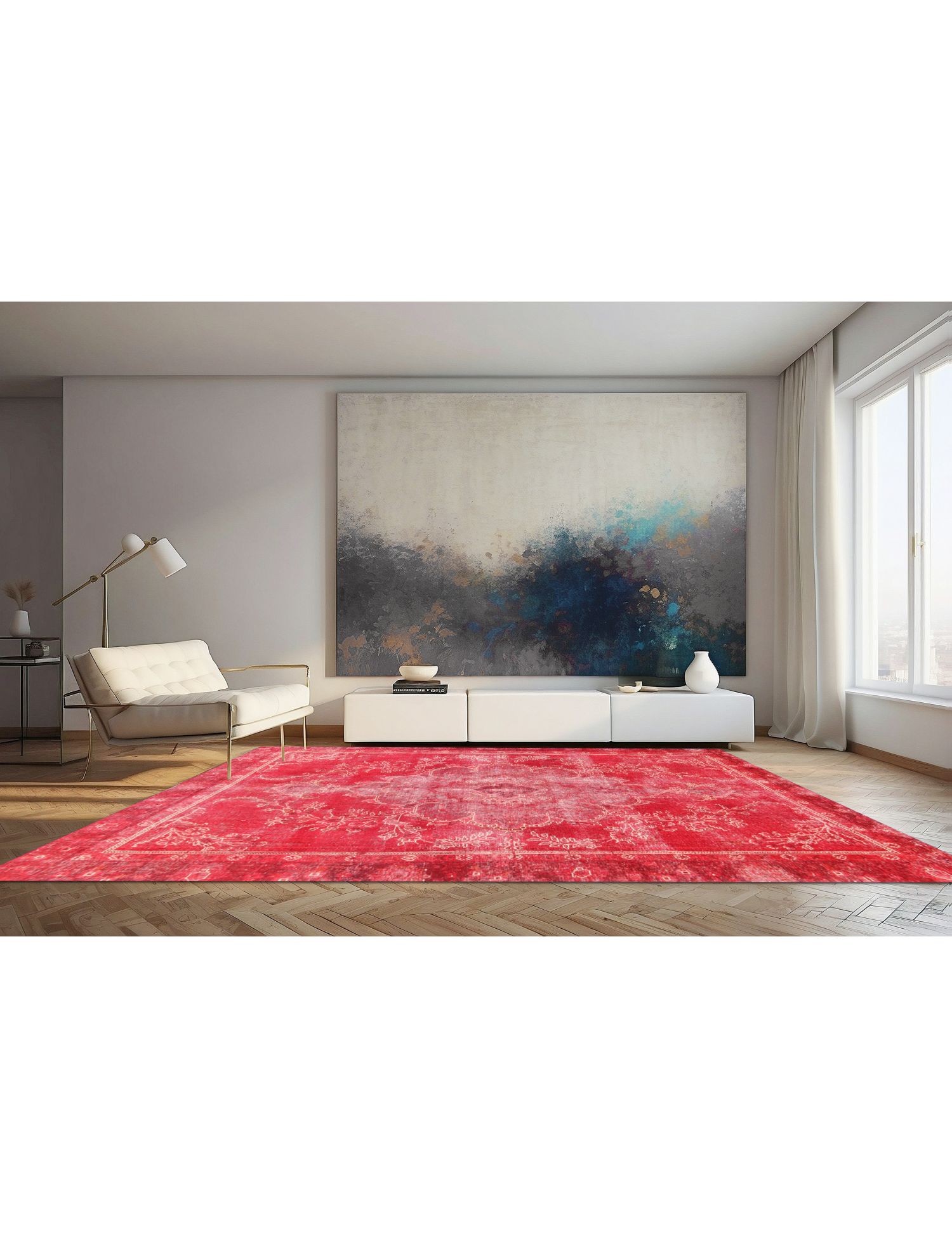 Persialaiset vintage matot   275 x 166 cm