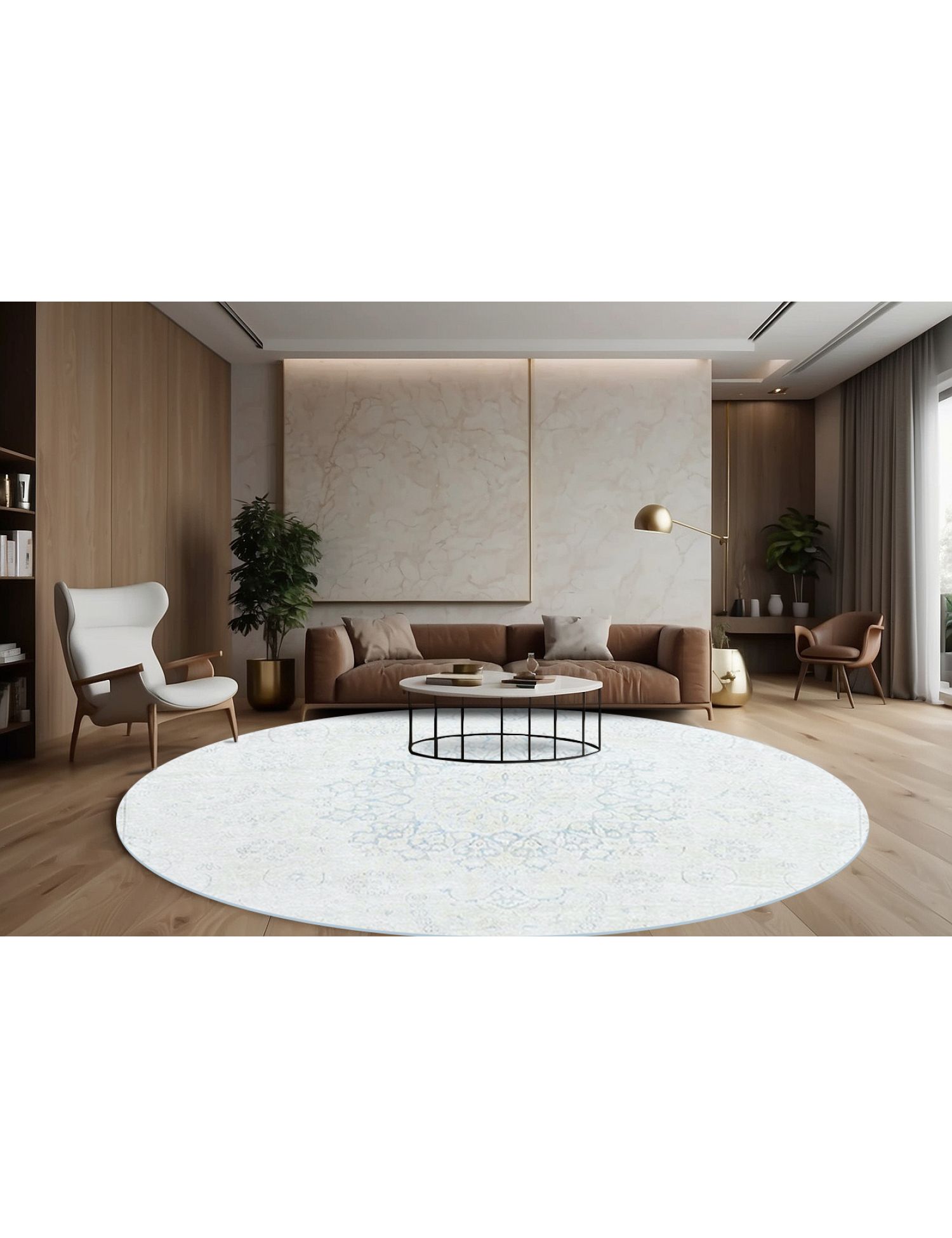 Vintage teppe   198 x 198 cm