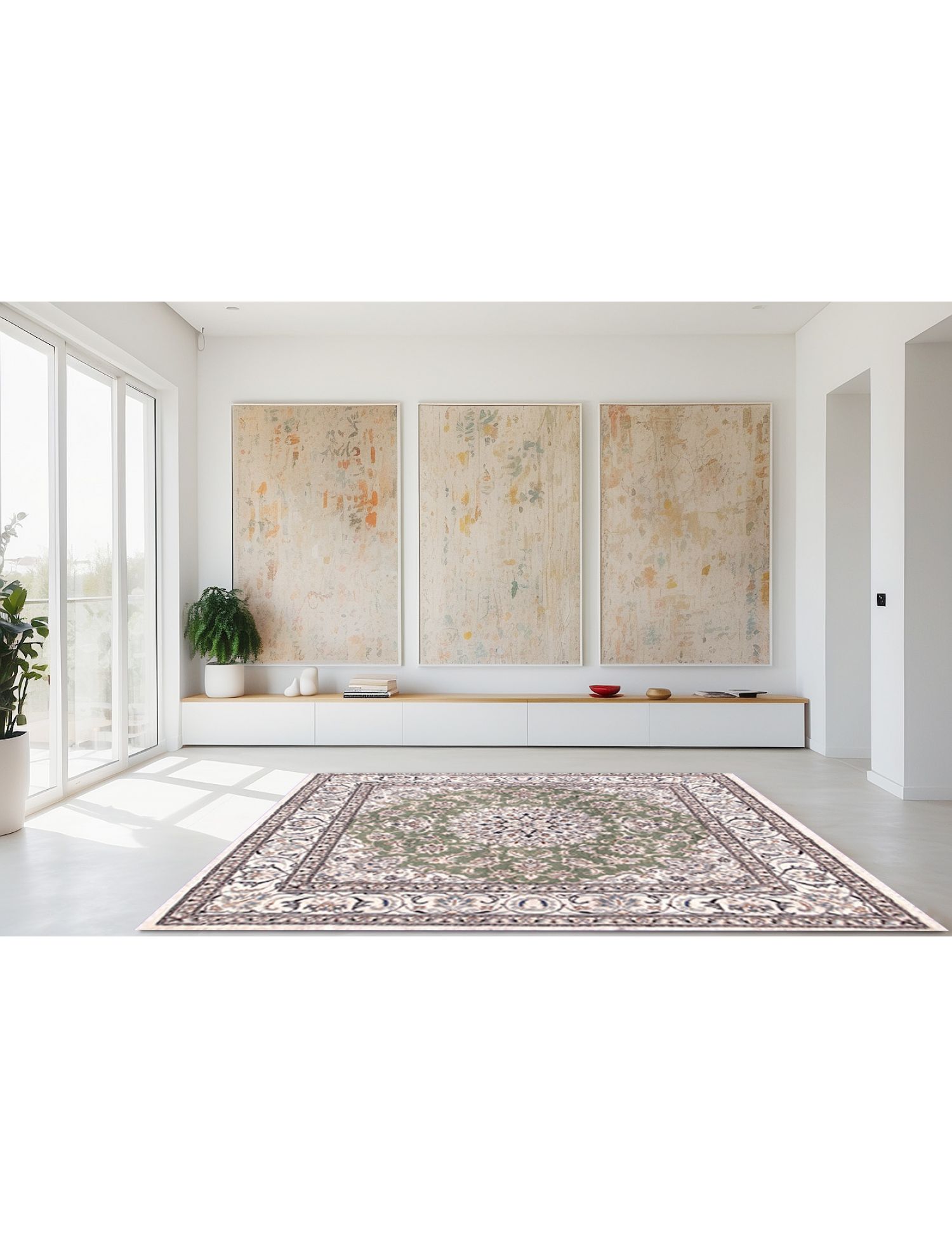 Tappeto Nain persiano   204 x 194 cm