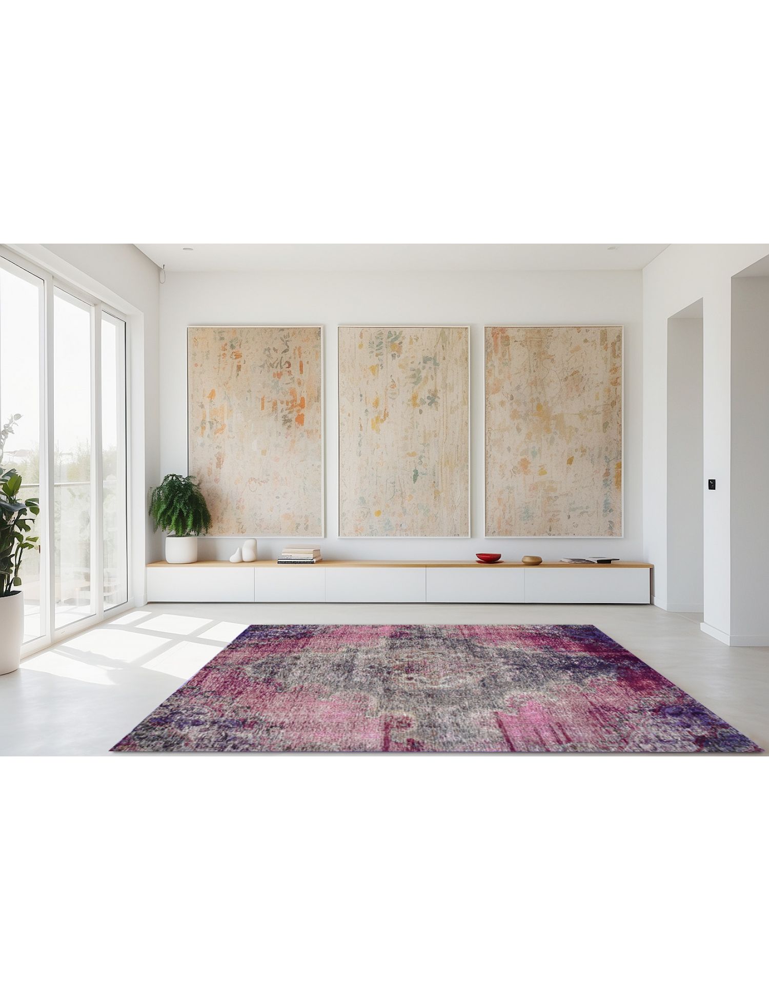 Persisk vintage teppe   232 x 184 cm