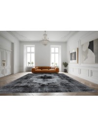 Svart Persien Vintage matta  464 x 308 cm