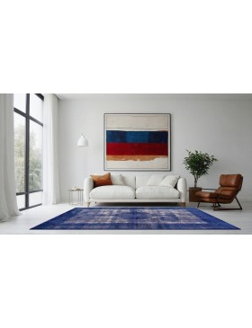 Azul Persia Alfombra persa vintage  284 x 195 cm