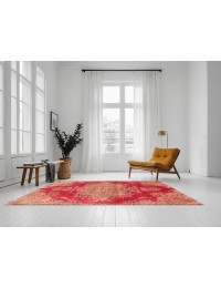 Rød Persien Stonewash 230 x 130 cm - view 1
