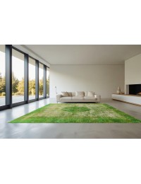 Verde Persa Alfombra persa vintage  353 x 264 cm