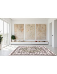 Grön Persien Persisk Nain matta  204 x 194 cm