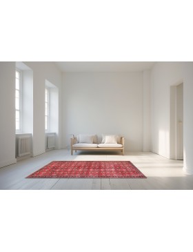 Röda Persien Hamadan Matta  199 x 128 cm