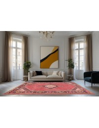 Bleu Persan Moud Tapis  291 x 195 cm