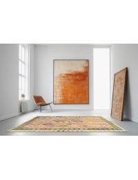 Multifarvet Afghanistan Kelim  294 x 208 cm