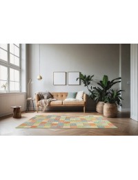 Multi kleur Afghanistan Kelim  294 x 205 cm