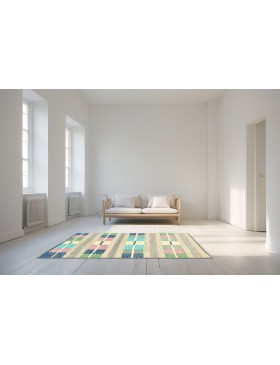 Multicolore Afghanistan Kelim  193 x 148 cm