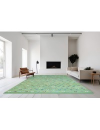 Vihreä Afghanistan Kelim  300 x 245 cm