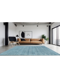 Blue text_origin_3 Pure Wool 300 x 200 cm - view 1