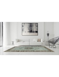 Blau Türkei Vintage Teppich  300 x 196 cm