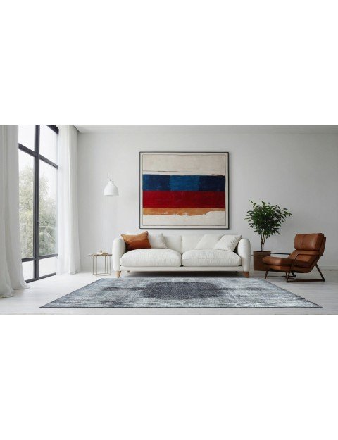 Blau Persien Vintage Teppich  306 x 219 cm