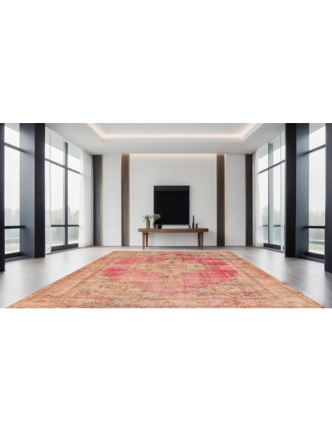 Beige Persien Vintage Matta  483 x 299 cm