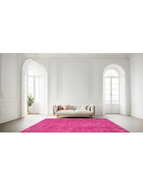 Lila Türkei Vintage Teppich  245 x 149 cm