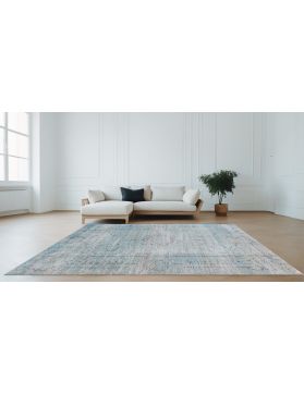  Vintage Tapis 300 X 192 bleu
