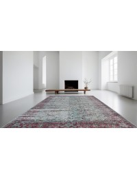Blau Türkei Vintage Teppich 227 x 158 cm - view 4
