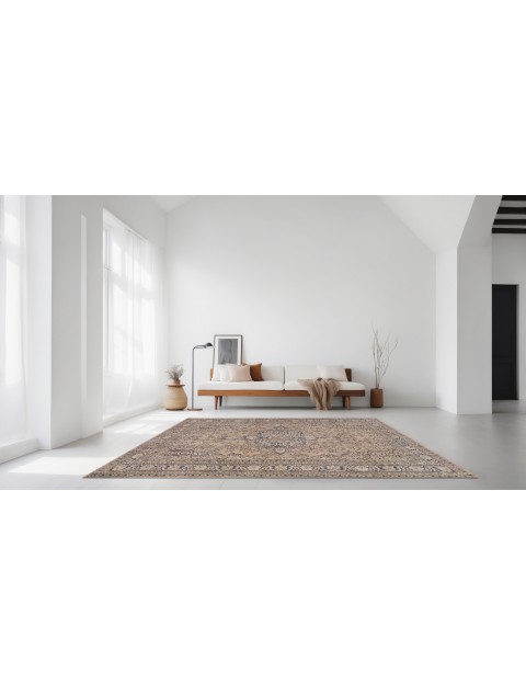 Beige Turkiet Vintage Matta  285 x 184 cm