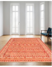 Yellow Persia PERSIAN SILK KILIMS 196 x 124 cm - view 1