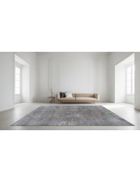 Grå Turkiet Vintage Matta  305 x 160 cm