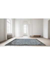 Blu Turco Tappeto Vintage 290 x 185 cm - view 4