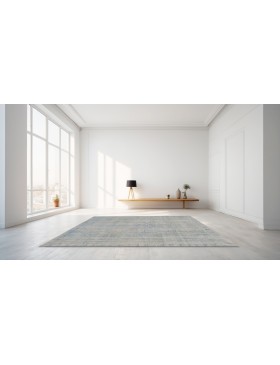 Blu Turco Tappeto Vintage  280 x 163 cm