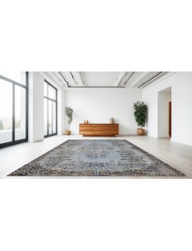 Bleu Turc  Vintage Tapis  307 x 168 cm