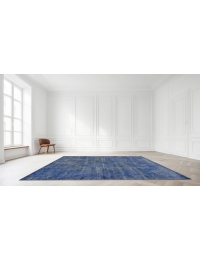 Blau Türkei Vintage Teppich 302 x 205 cm - view 4