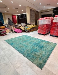 Blu Turco Tappeto Vintage 292 x 197 cm - view 7
