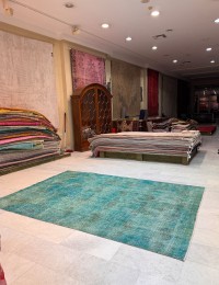 Blu Turco Tappeto Vintage 292 x 197 cm - view 8
