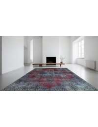 Blu Persiano Tappeto Vintage 265 x 179 cm - view 4