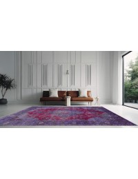 Blau Persien Vintage Teppich  284 x 188 cm