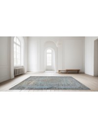 Blau Türkei Vintage Teppich  283 x 164 cm