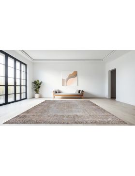 Vintage Teppich 308 X 179 grau