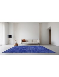 Azul Turquía Alfombra vintage 311 x 196 cm - view 3