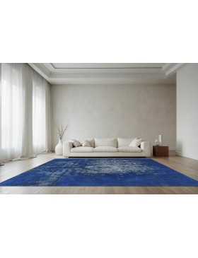 Blå Persien Vintage Matta  341 x 254 cm