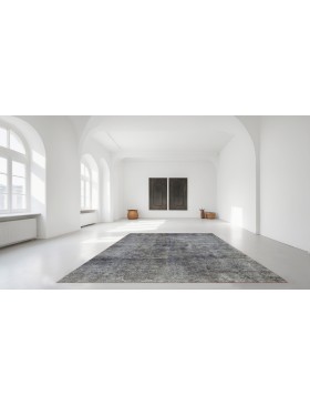 Blå Persien Vintage Matta  275 x 188 cm