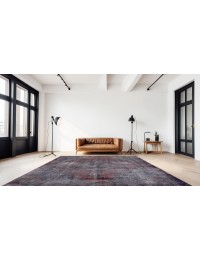 Blau Persien Vintage Teppich 339 x 263 cm - view 4