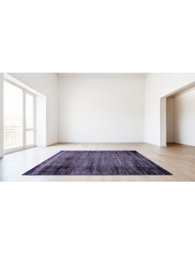 Blu Persiano Tappeto Vintage 218 x 120 cm - view 4