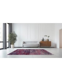 Viola Persiano Tappeto Vintage 252 x 138 cm - view 4
