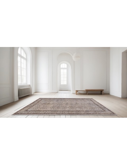 Grau Türkei Vintage Teppich  218 x 120 cm