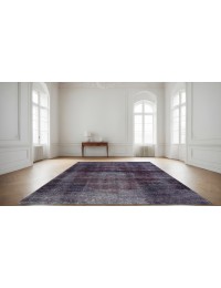Lila Persien Vintage Matta  350 x 255 cm
