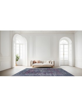 Lila Persien Vintage Teppich  285 x 169 cm