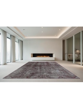 Púrpura Persia Alfombra Vintage  270 x 203 cm